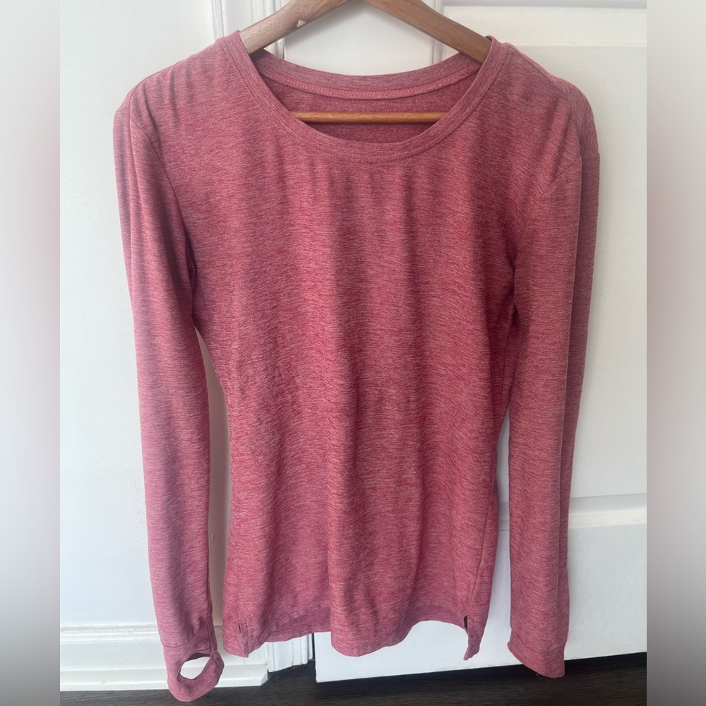 Oiselle Pink Long Sleeve Women's Top - Picture 2 of 3